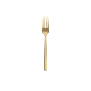 Brushed Gold Dinner Fork 8.25"