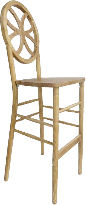 Vineyard Barstool with Clover Back